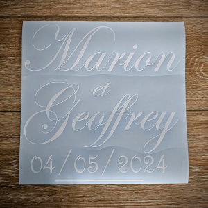 Sticker prêt à poser