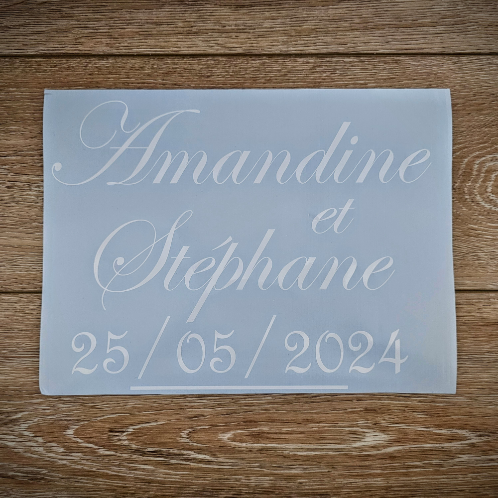 Sticker prêt à poser